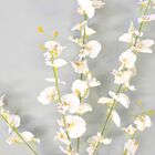 Haste De Orquídea Chuva De Prata Artificial | Formosinha